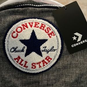 Gray converse backpack
